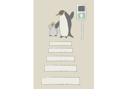 adhere toのイラスト